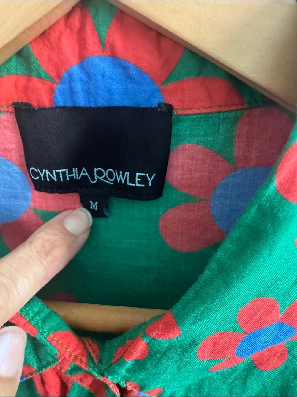 Cynthia Rowley Cotton Shirt - Picture 6 of 7